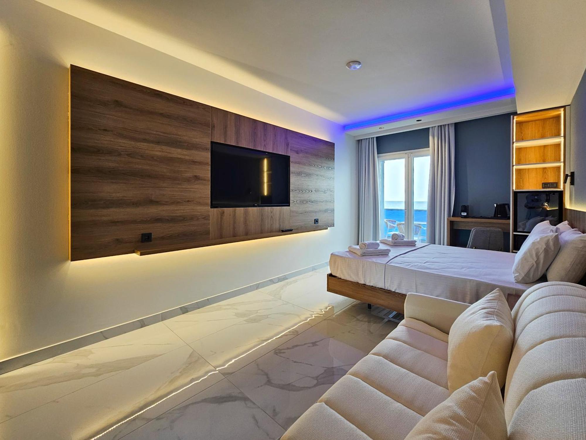 Akteon Girni Hotel Paralía Kültér fotó