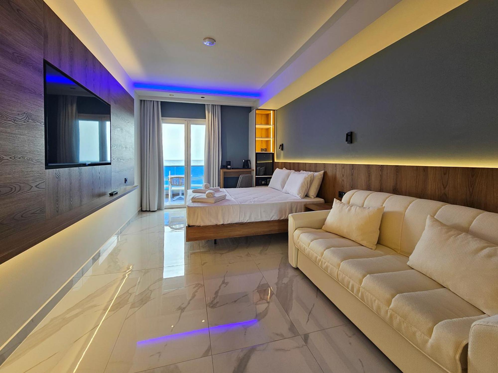 Akteon Girni Hotel Paralía Kültér fotó