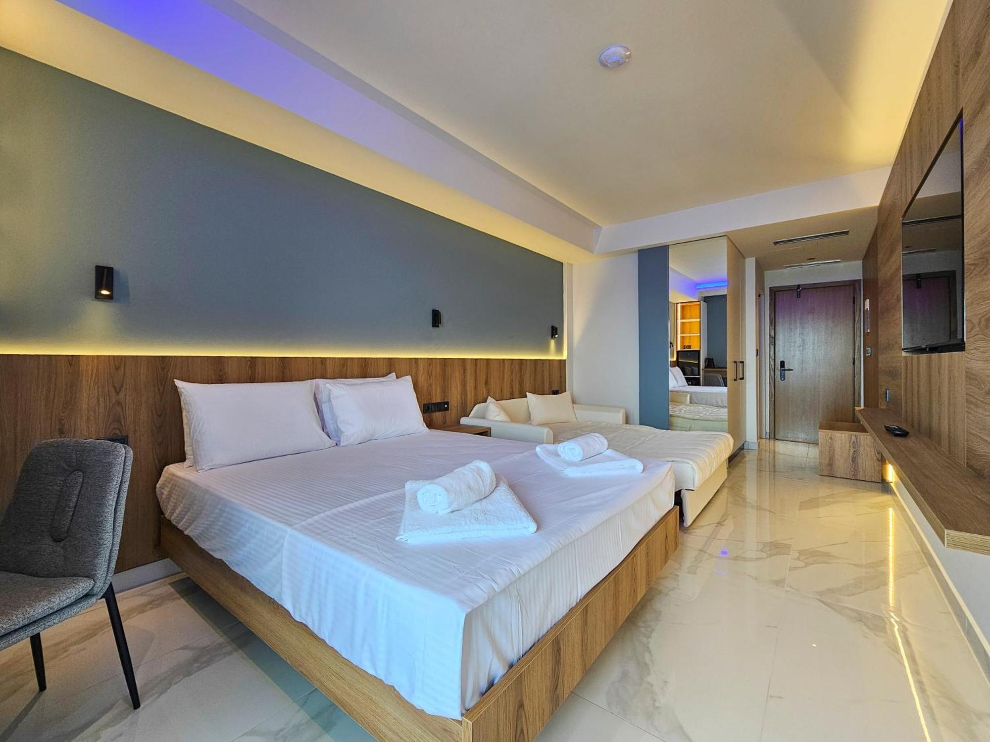 Akteon Girni Hotel Paralía Kültér fotó