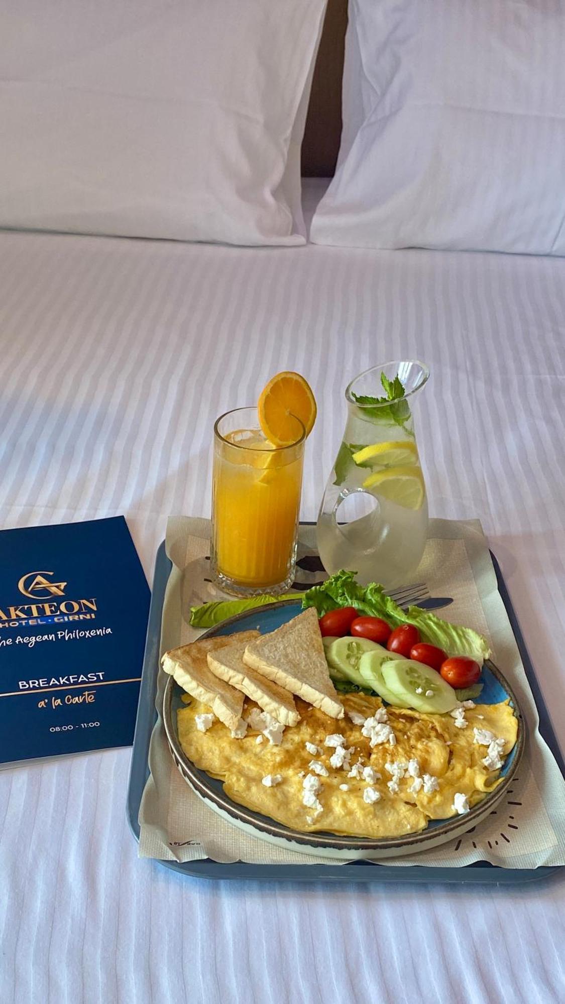 Akteon Girni Hotel Paralía Kültér fotó