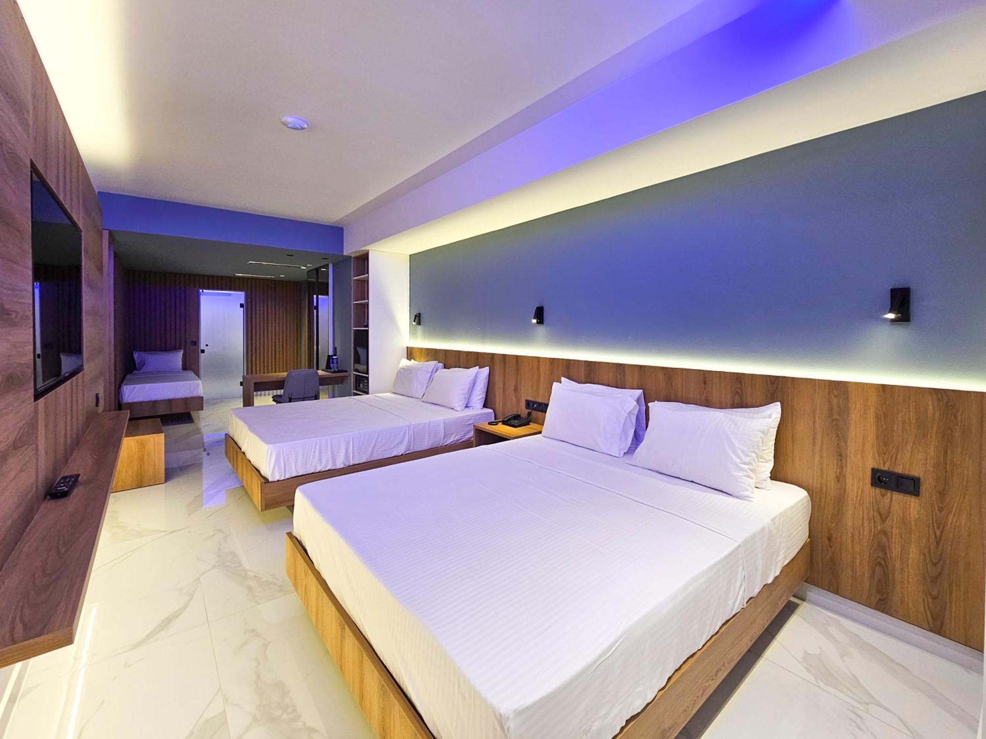 Akteon Girni Hotel Paralía Kültér fotó