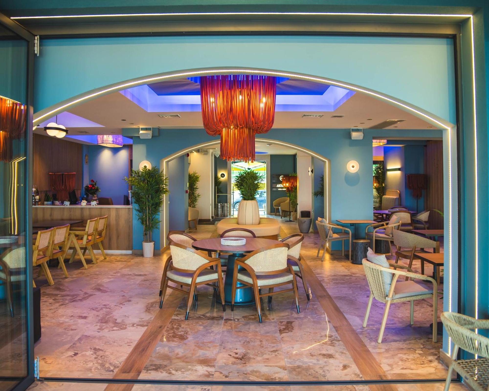 Akteon Girni Hotel Paralía Kültér fotó
