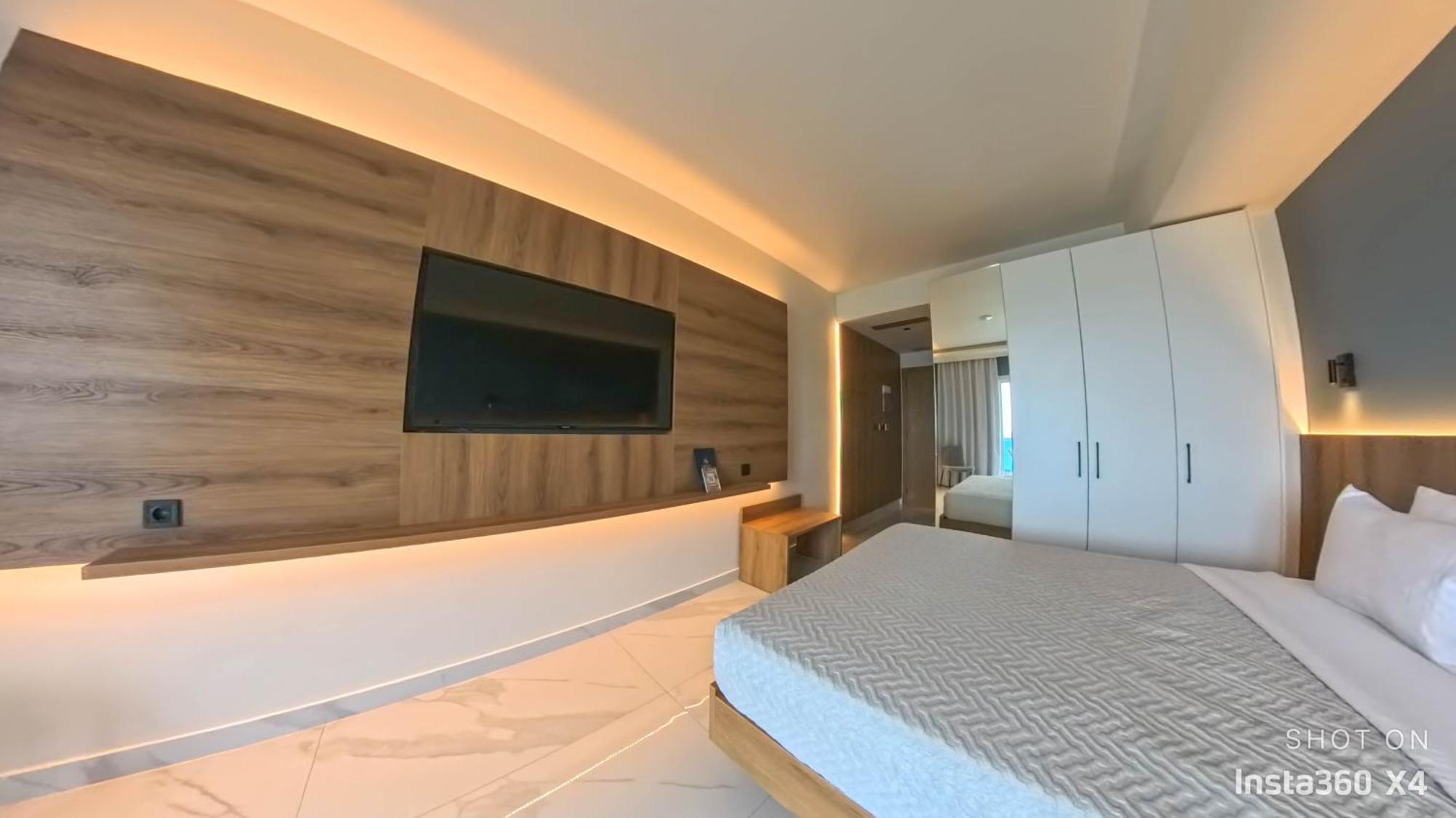 Akteon Girni Hotel Paralía Kültér fotó