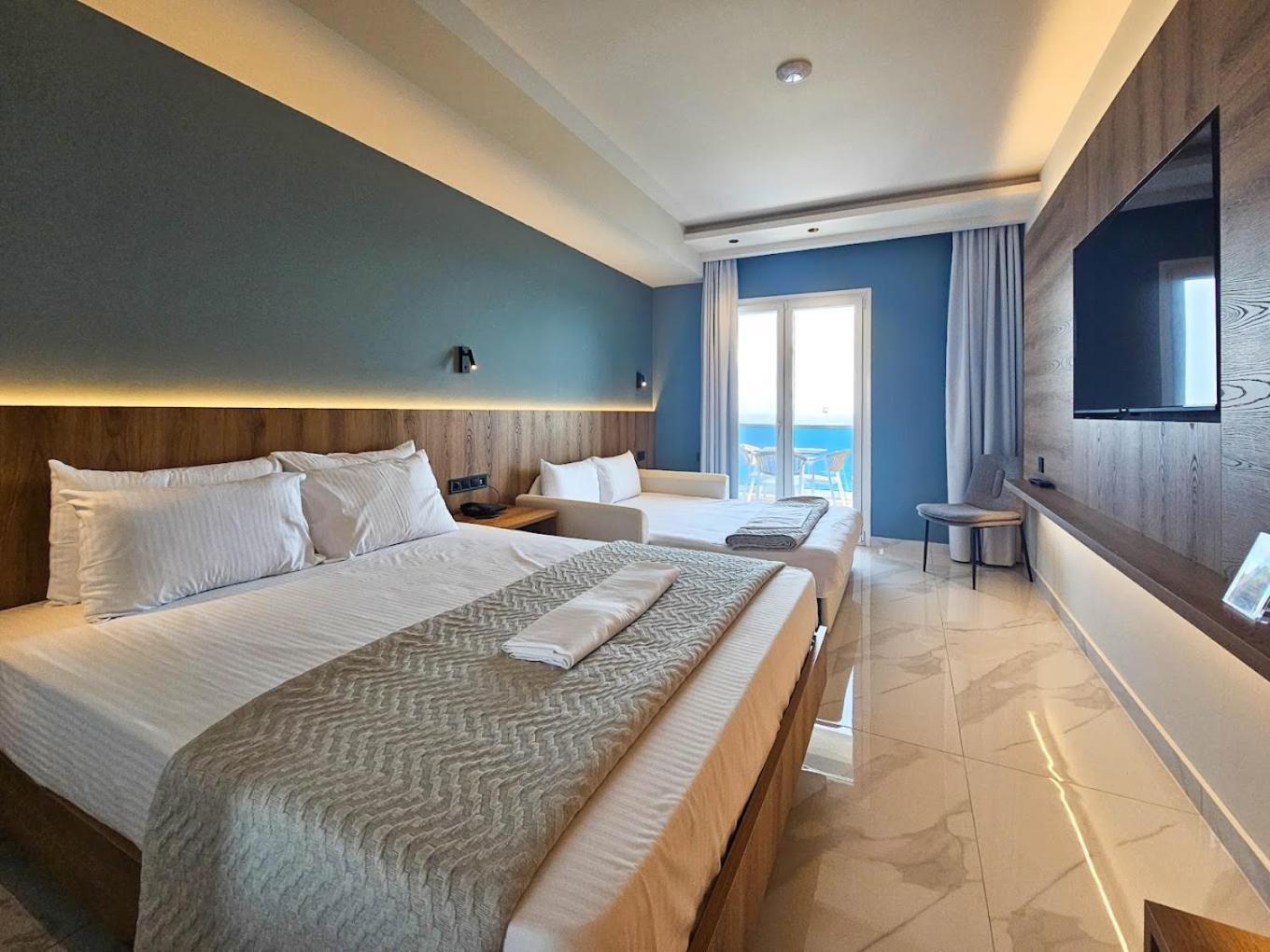 Akteon Girni Hotel Paralía Kültér fotó